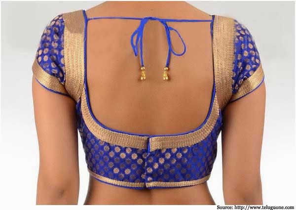 40+ Back Neck Blouse Designs To Try