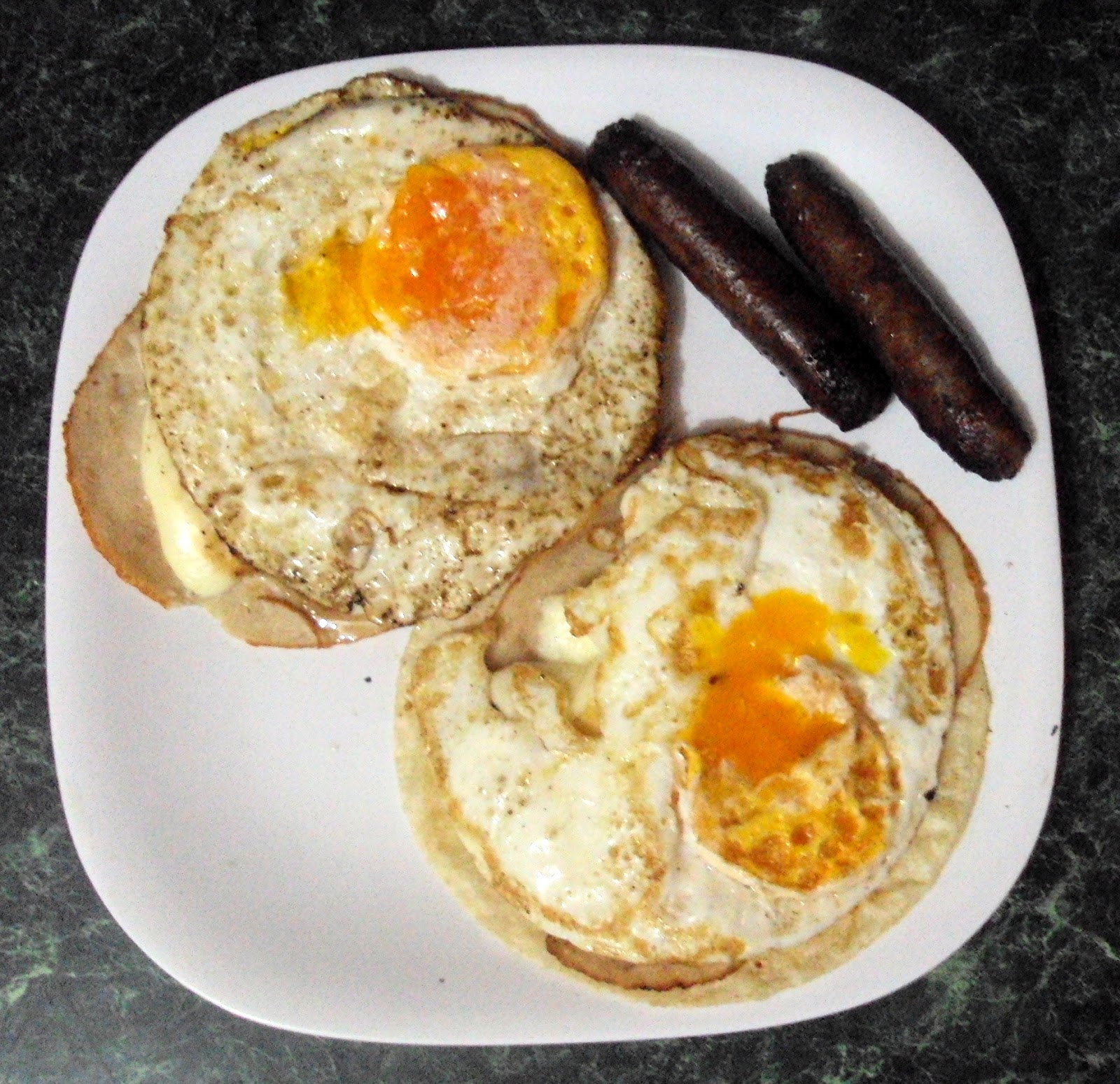 The Gab Housewife Chronicles My Fav Breakfast {Fried Eggs and Sausage