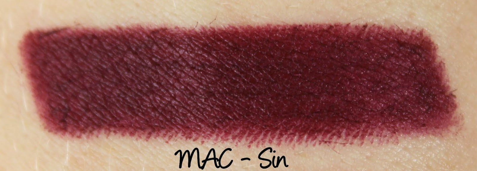 MAC Toledo - Sin Lipstick Swatches & Review