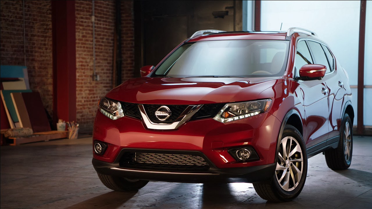 Nissan Rogue 2014 Shown dynamic with folding seats - Mycarzilla