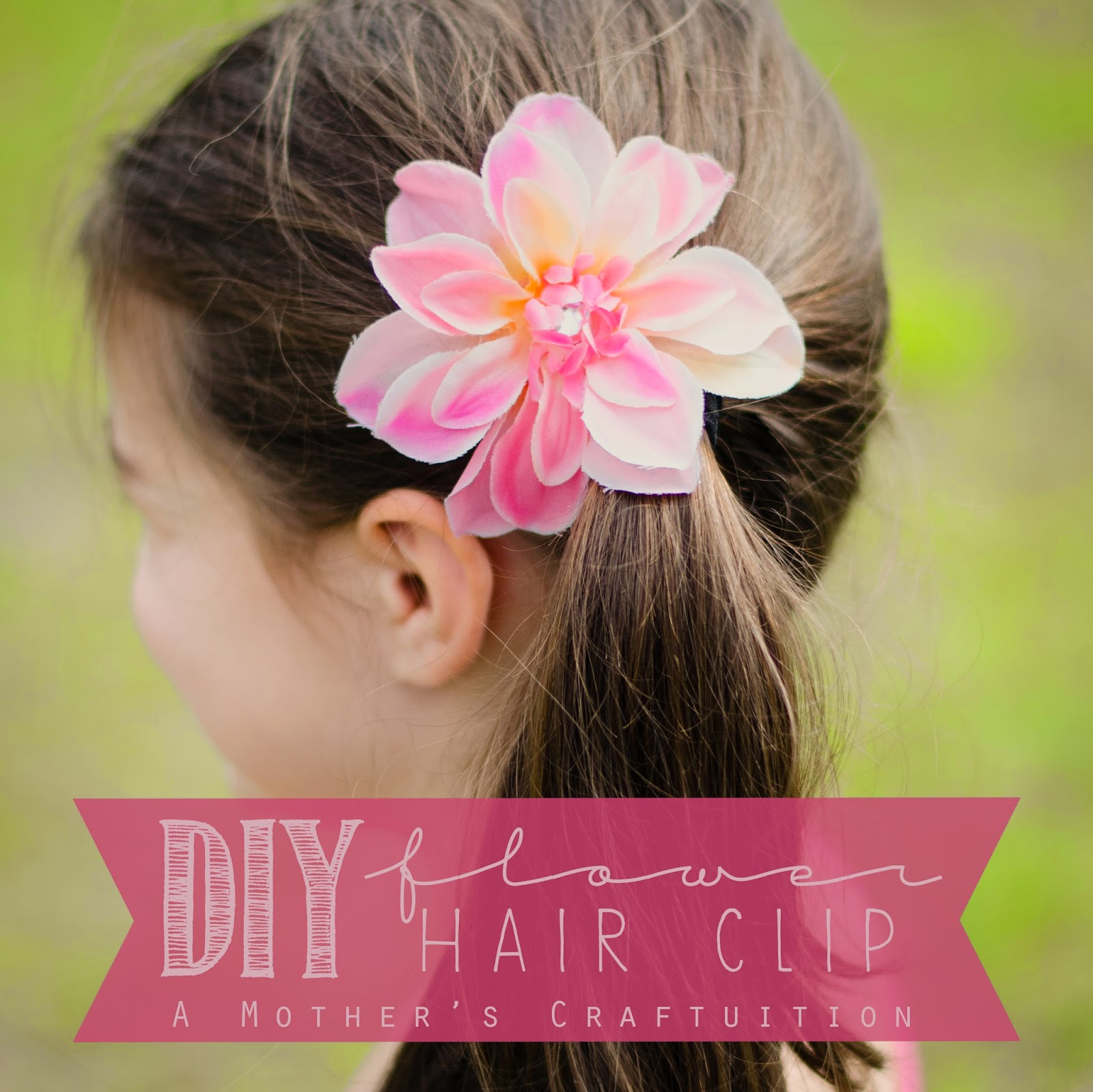 A Mother's Craftuition Flower Hair Clip