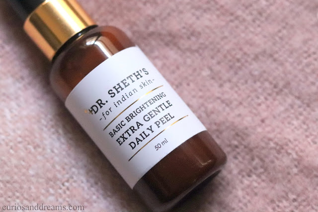 Dr Sheth's Basic Brightening Extra gentle daily peel review