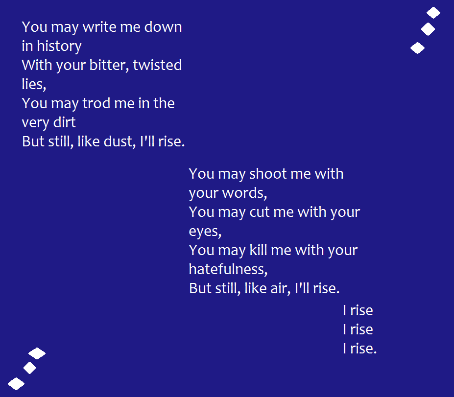 Inspirational Poem Rise Quote Inspirational Quotes Nature Wallpapers