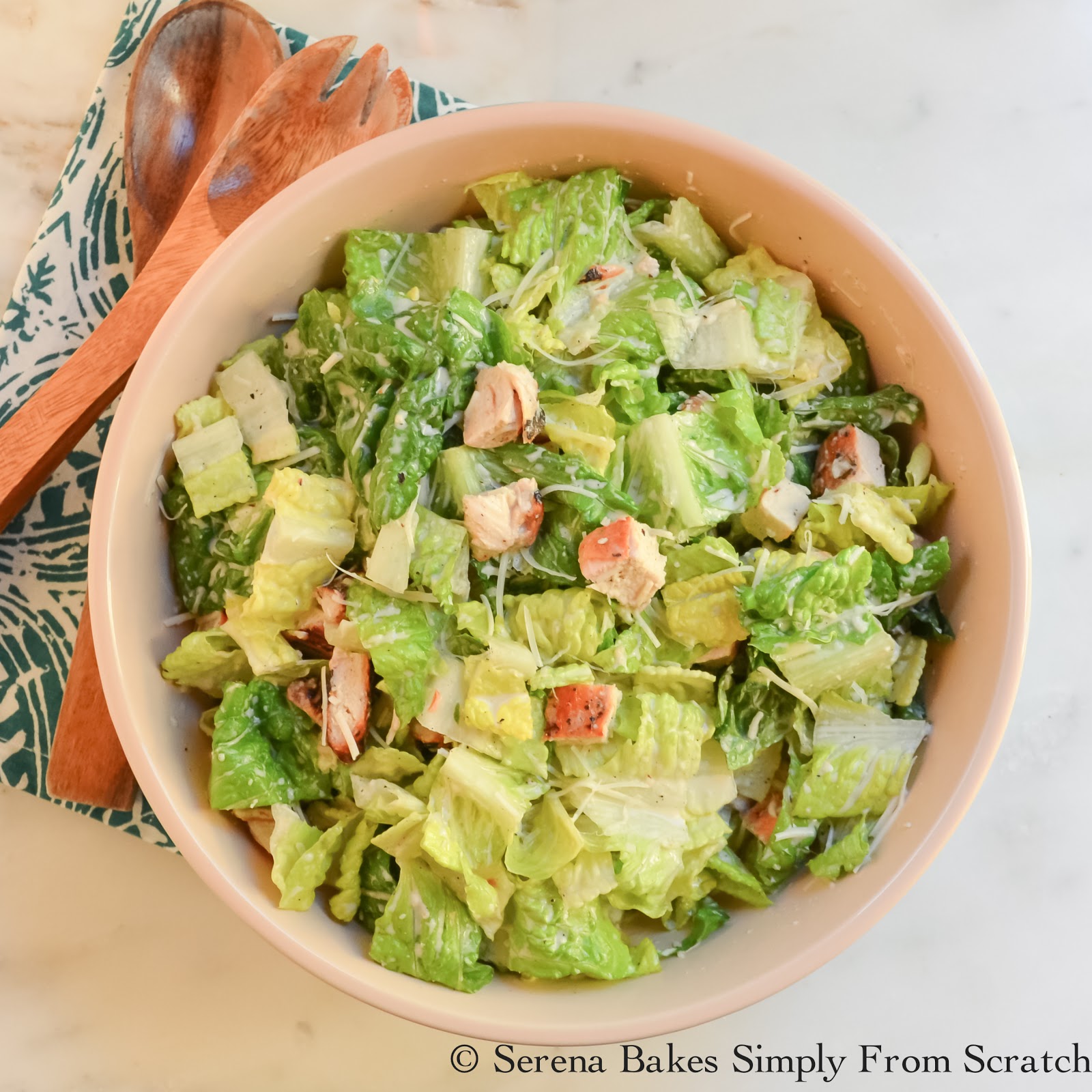 Healthier Caesar Salad Dressing | Serena Bakes Simply From Scratch
