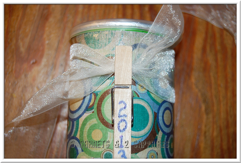 3 Garnets & 2 Sapphires: DIY "Year of Smiles" Mod Podge Craft (Free