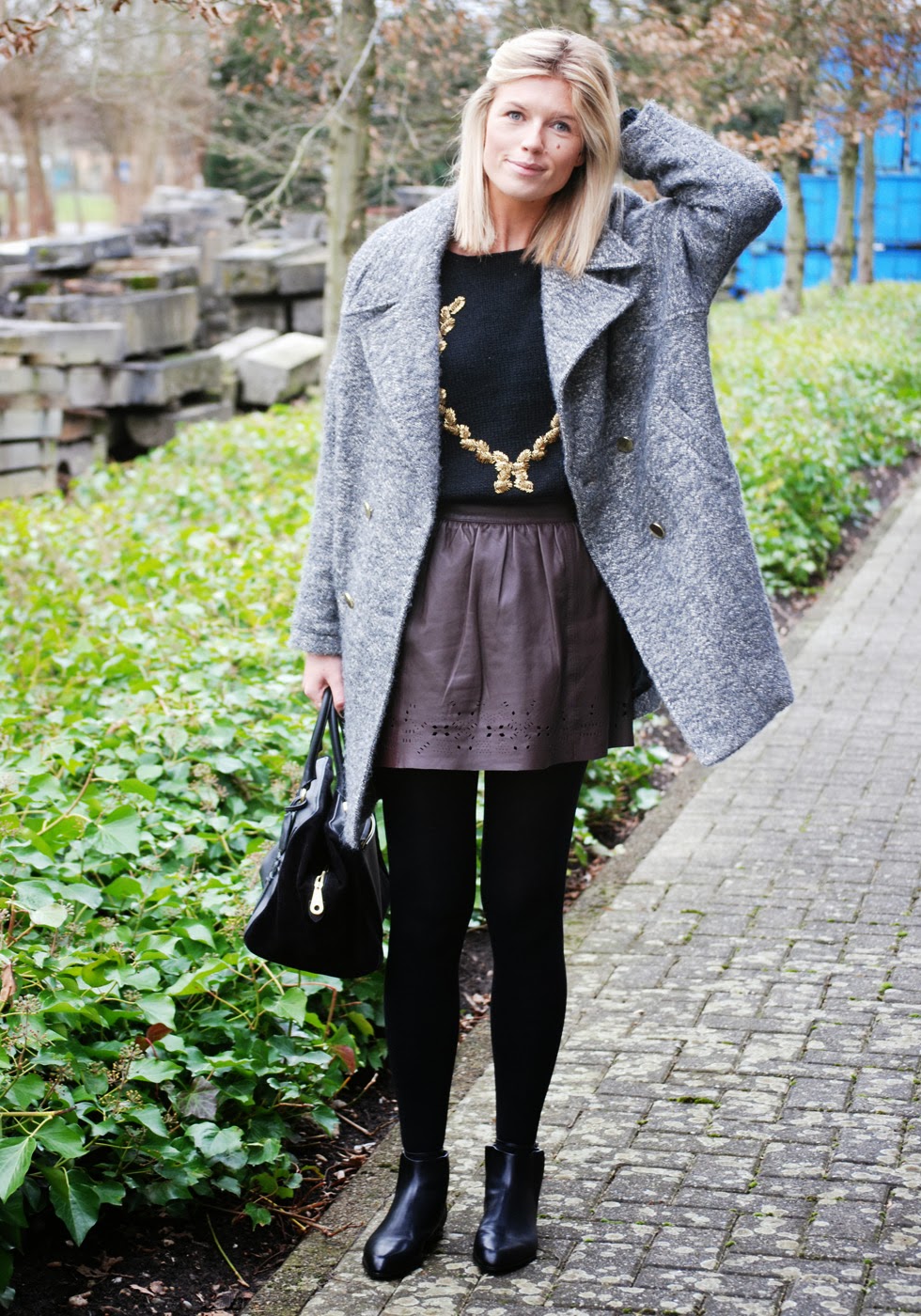 Mirror of Fashion: OUTFIT OF THE DAY // OVERSIZED OUTERWEAR