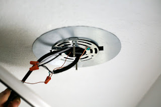 How to convert a can light to a pendant light! Non-electrical tutorial