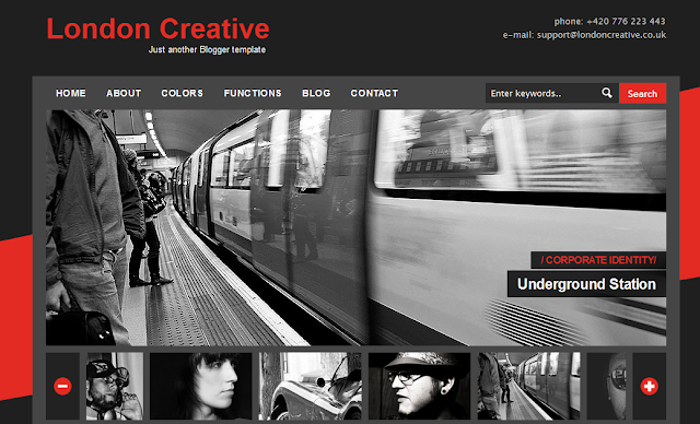 London Creative - Portfolio Gallery Template