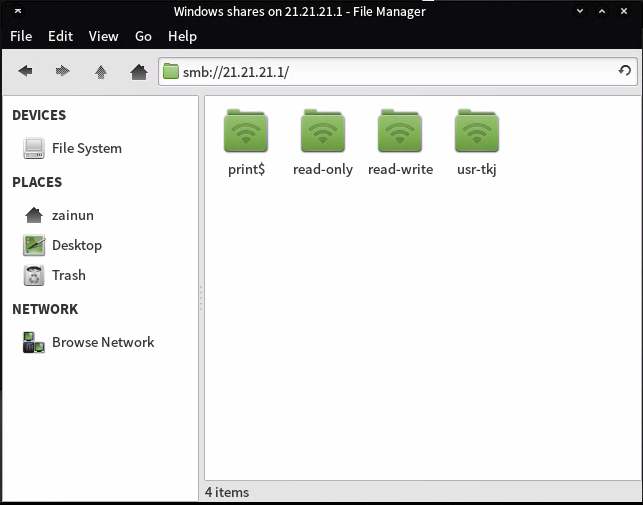 Sharing file dengan samba Tahap 3 (Testing di Client Linux) | Academy TKJ