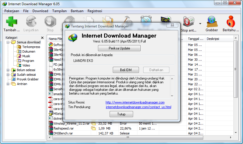 internet download manager 6.05 free download filehippo