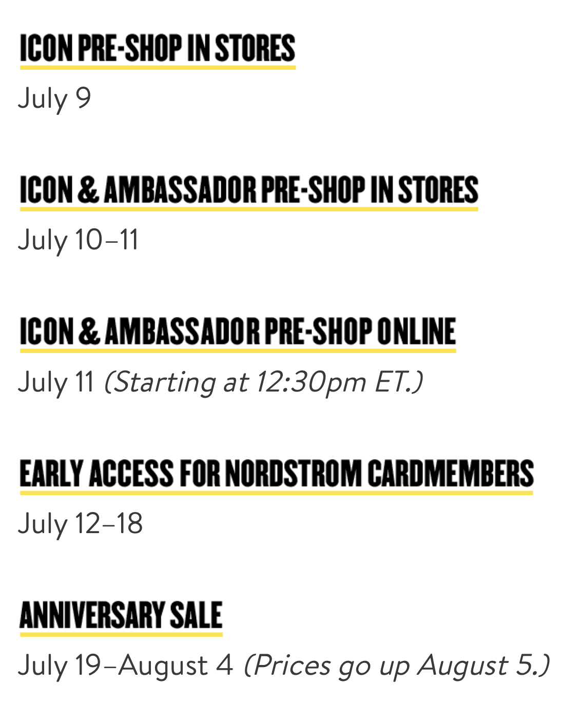 Nordstrom Anniversary Sale 2019: Dates, Times, What I'll Be Shopping For, My Wish List & More - Something Delightful Blog