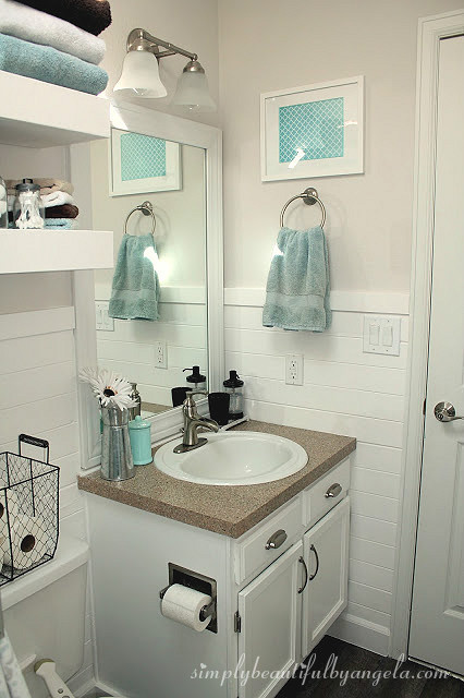 Shiplap in the Bathroom | Simply Beautiful By Angela Shiplap in the Bathroom | Simply Beautiful By Angela on Small Apartment Bathroom Ideas
id=81784