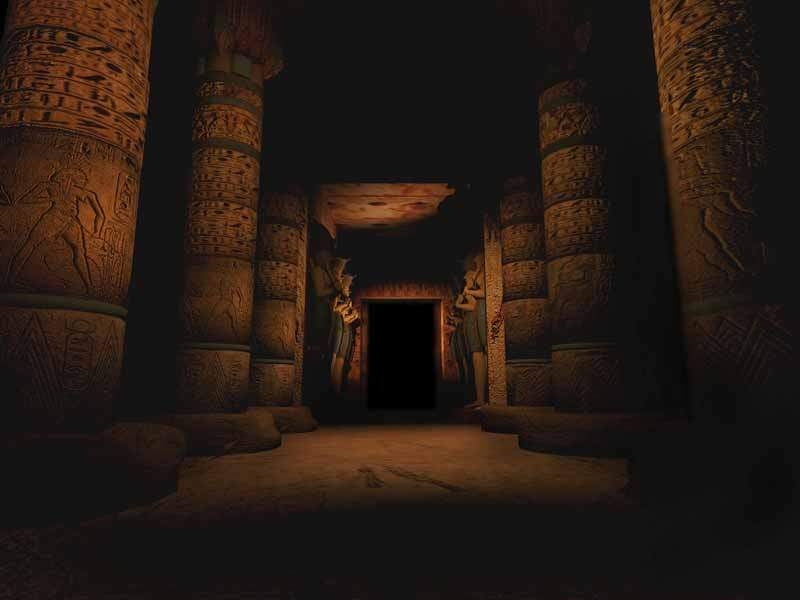 sun set: 3D backgrounds to Egypt