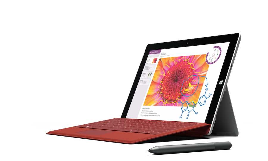 مايكروسوفت تكشف عن حاسوبها اللوحي الجديد Surface 3 