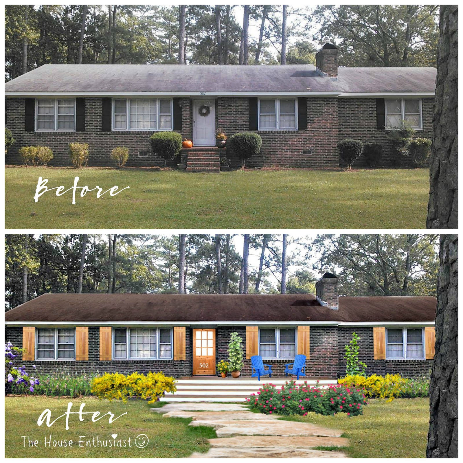 The House Enthusiast: Before and After - House Makeovers