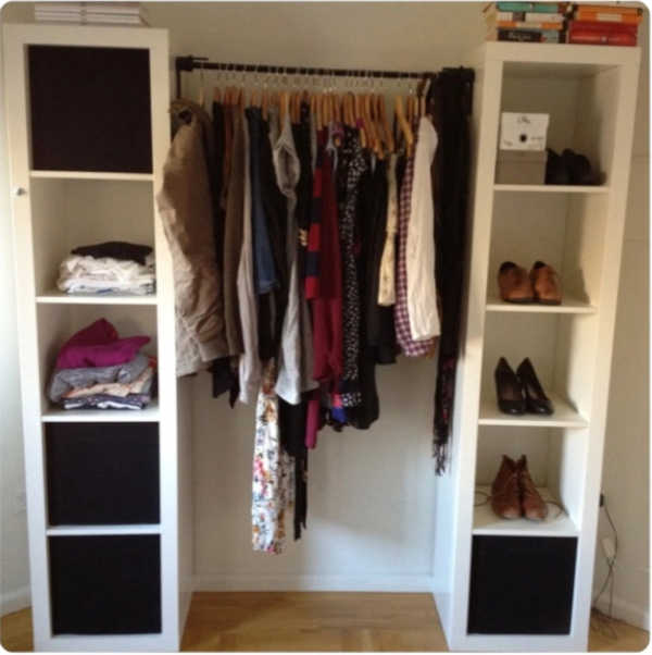 Organize Without A Closet - 8 Brilliant Clothing Storage Hacks | DIY