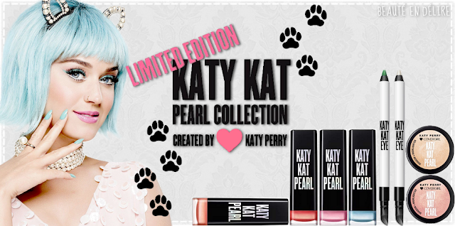 Vignette de l'article sur la collection Katy Kat Pearl signé Katy Perry pas Covergirl. - Beauté en délire