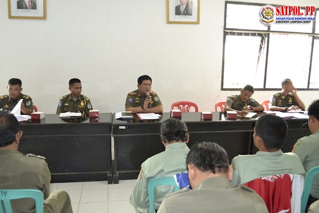 Rapat Koordinasi Kasi Trantib Se-Kabupaten Lampung Barat