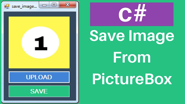 Save Picture From PictureBox Using C#