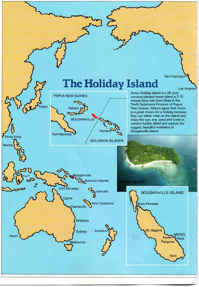 The Bougainville Copper Project: Arovo Island