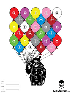 Распечатай и Стреляй!: Клоун с воздушными шарами. Clown with balloons ...