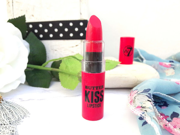 Favourite product of the month - W7 Butter Kiss Lipstick in Red Tulip