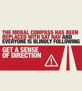 Moral compass broken - no sense of direction