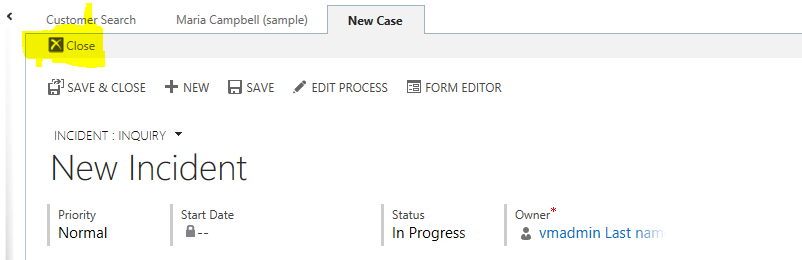 Unified Service Desk How To Close Current CRM Page When Multiple Pages Allowed In CRM Page 