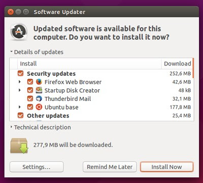 upgrade firefox 40 on linux
