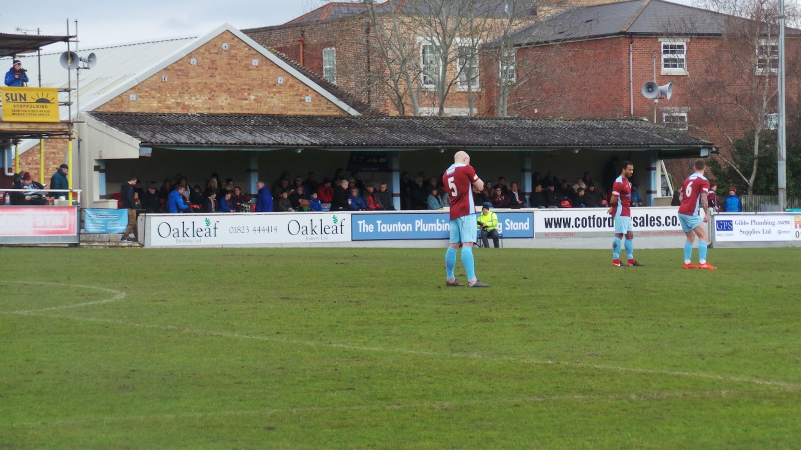 The Wanderer Taunton Town FC The Viridor Stadium