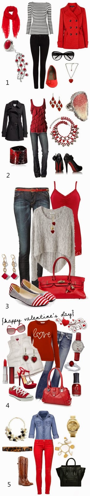 Crafting Wire: 5 Valentine's Day Outfit Ideas