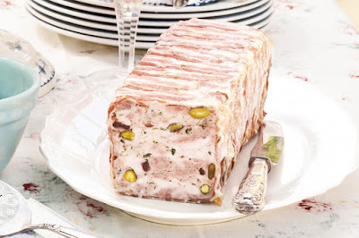 Simple terrine with cranberries and pistachios desserts recipes Simple terrine with cranberries and pistachios desserts recipes