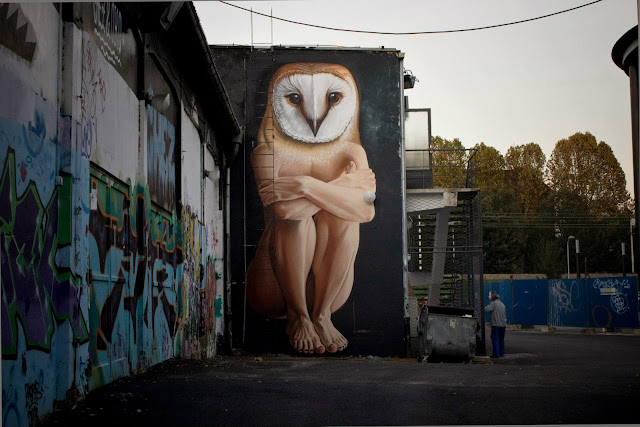 Street Art By Croatian Artist Lonac On The Streets Of His Hometown, Zagreb, Croatia. 1