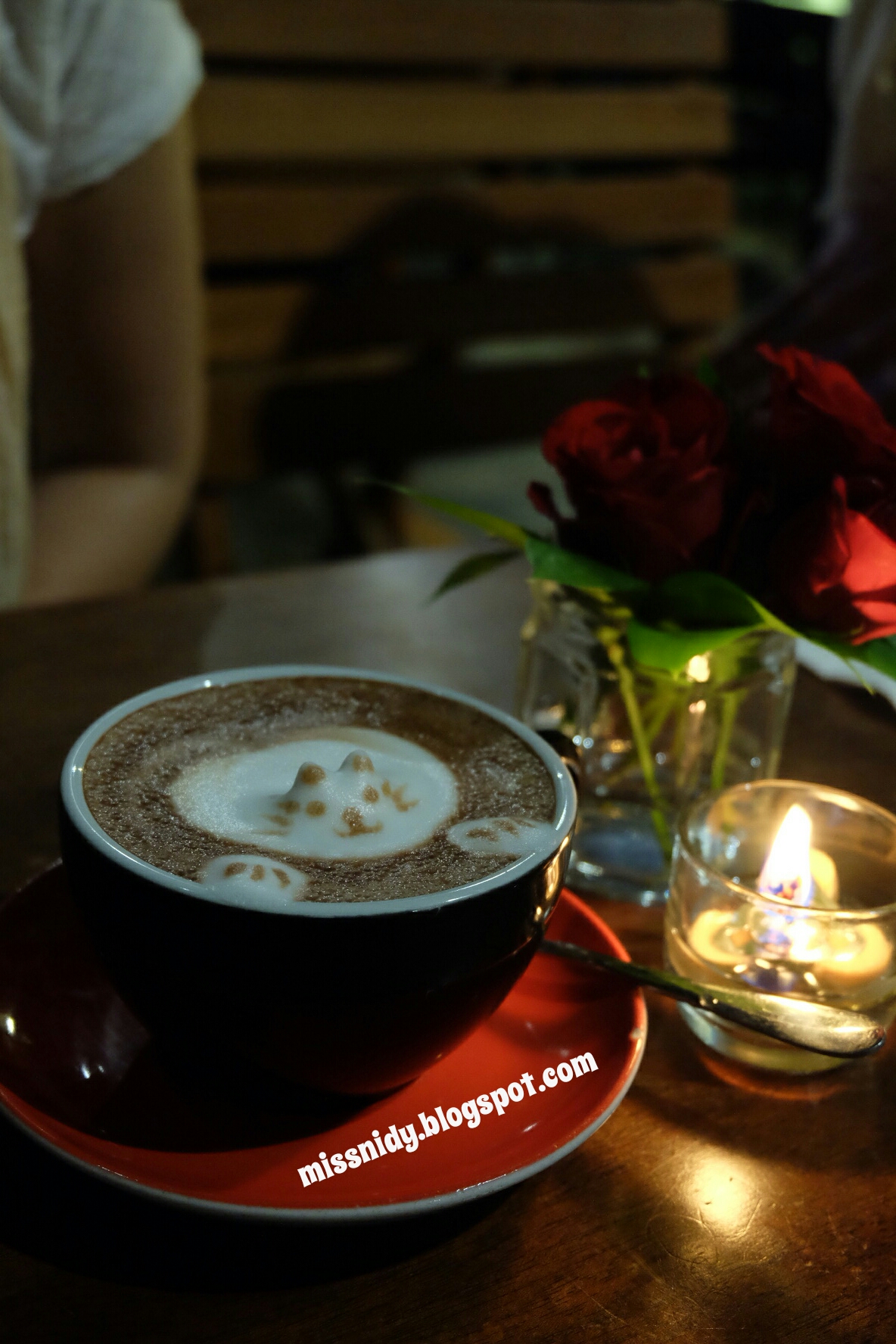 3D art latte at noah's barn bandung