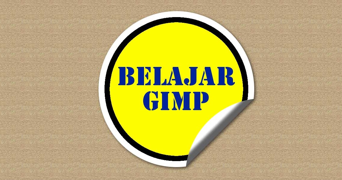 PhotoEffect Creating sticker with GIMP