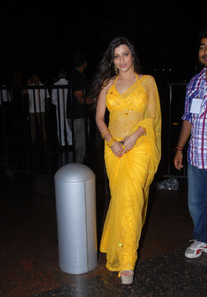 Madhurima in Yellow Saree  - Madhurima Yellow Saree