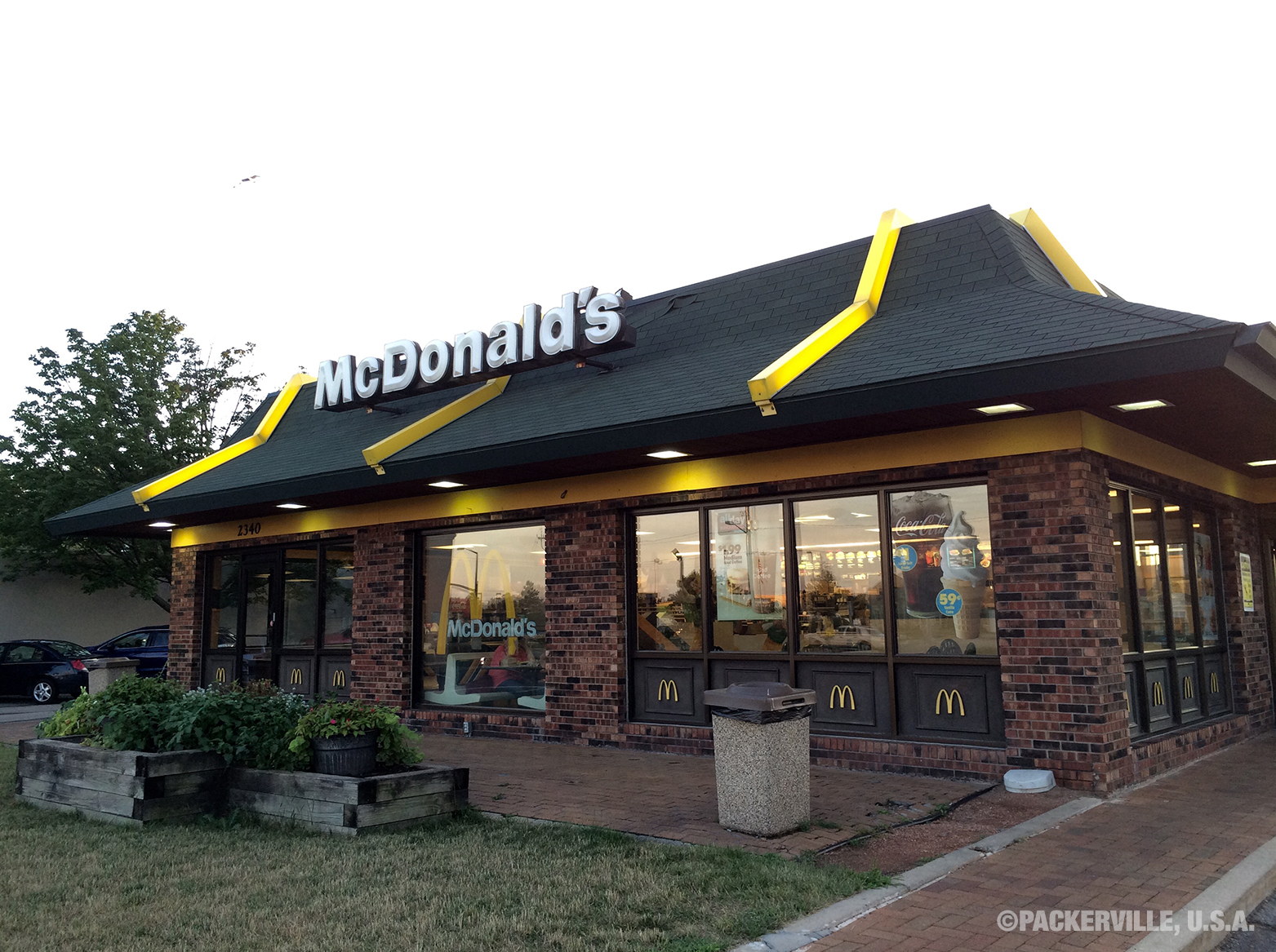 PACKERVILLE, U.S.A. Oneida Street McDonald's