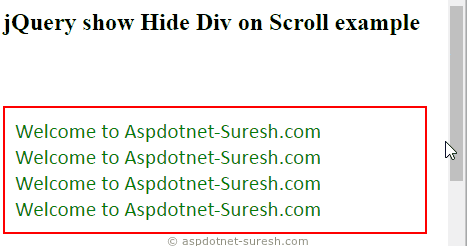 jquery showhide on click jquery showhide on click