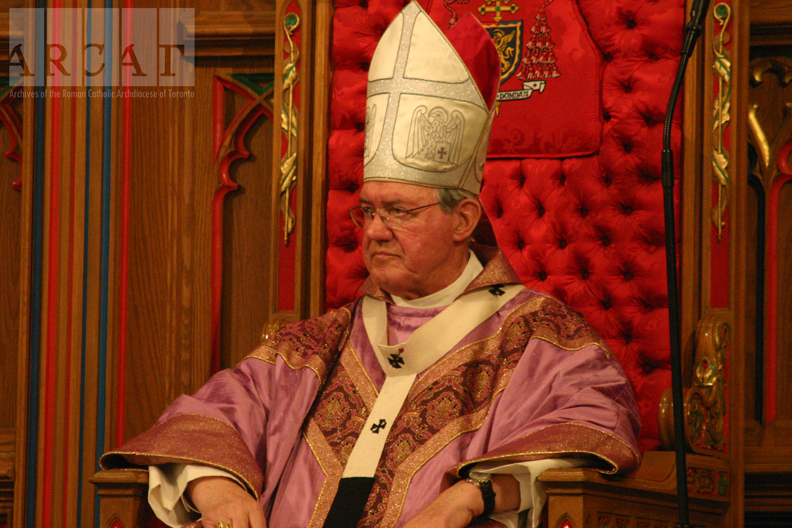 The Archivist's Pencil Record of the Week Cardinal Carter's Pallium