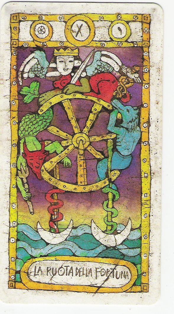 Карта таро колесо фортуны фото заставка на телефон