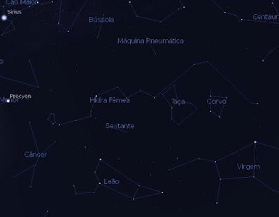 Hidra Femea - constelação da bandeira do Brasil