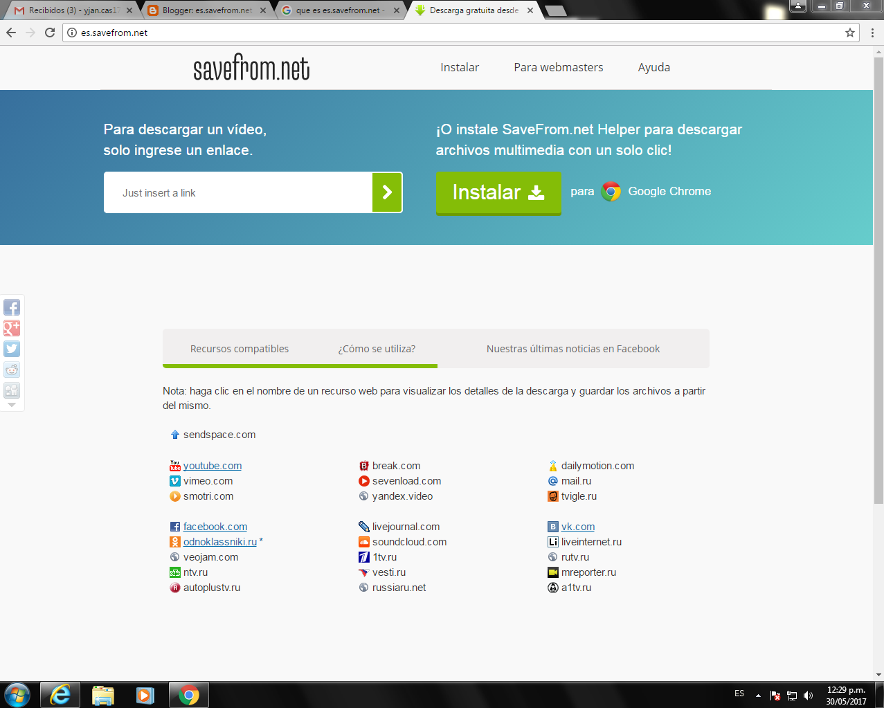 Es savefrom es savefrom