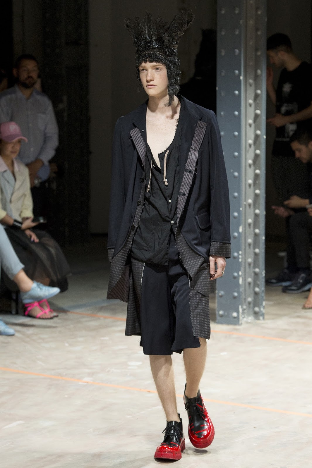 The King Is Naked for Comme des Garçons Homme Plus at Paris Menswear SS17