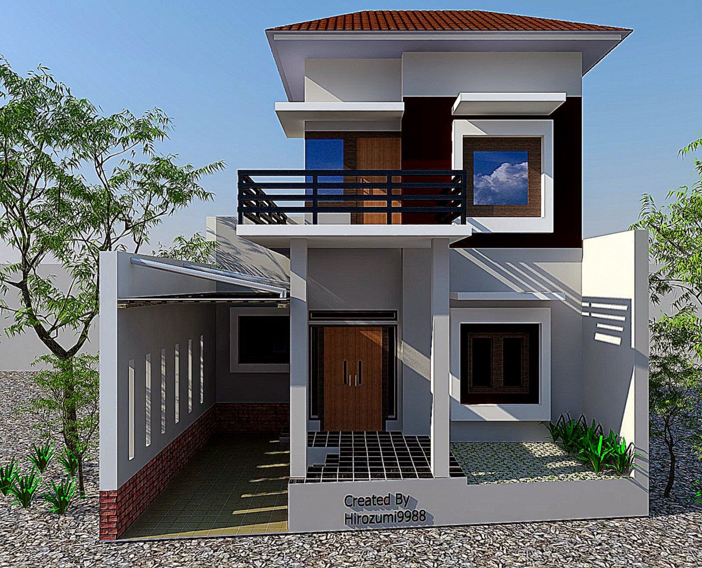 Model Depan  Rumah  Minimalis  Design Rumah  Minimalis 