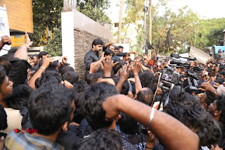 Tamil Actor Simbu (Silambarasan) Press Meet on Jallikattu Issue  0008
