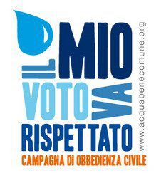 Referendumacqua2011 Campagna di Obbedienza Civile
