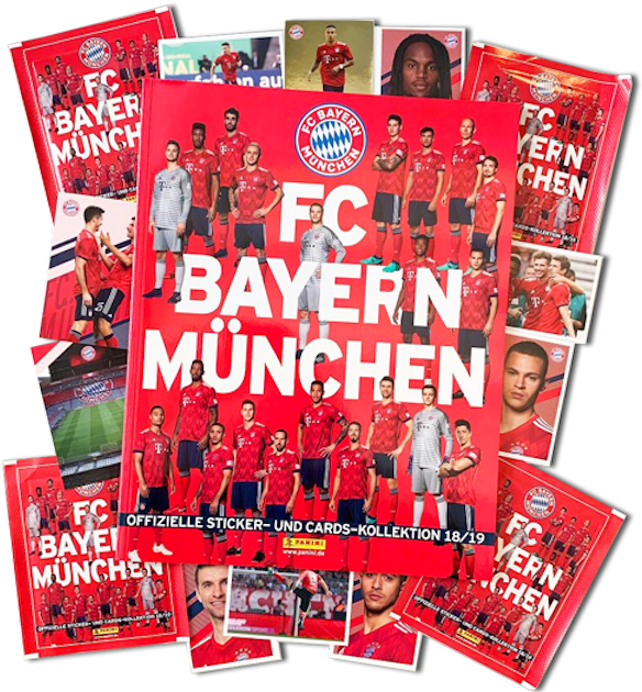 Jubel Panini FC Bayern München 2018/19 Karte 30