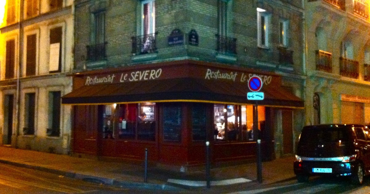 Le Severo 8 Rue Des Plantes 75014 Paris not drinking poison in paris: straight classic: le severo, 75014