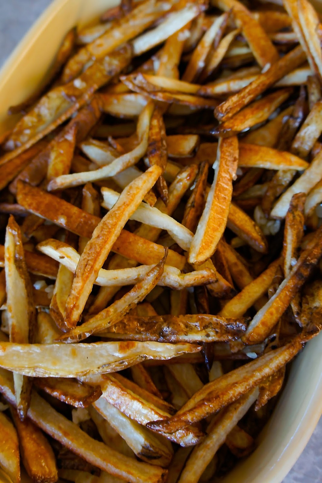 Savory Sweet and Satisfying Crispy Baked Garlic Fries