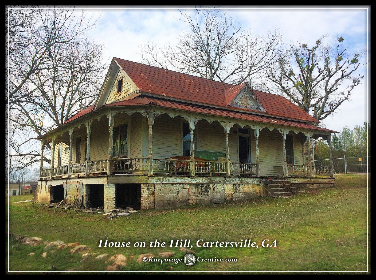 House on the Hill in Bartow County
